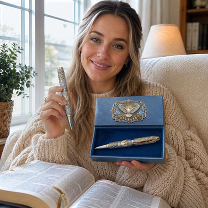 🔥🔥 LAST DAY 49% OFF – ✝️ Sacred Legacy Faith-Inspired Keepsake Pen Collection | 6 Devotional Designs for Prayer Journaling, Bible Study & Meaningful Christian Gifts 🖊️✨