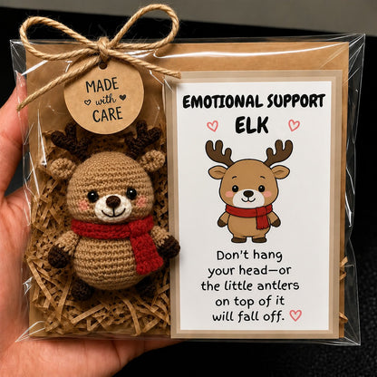 🔥🔥Last Day 49% OFF 🎁💕 Handmade Christmas Therapy Plush Crew🎄✨