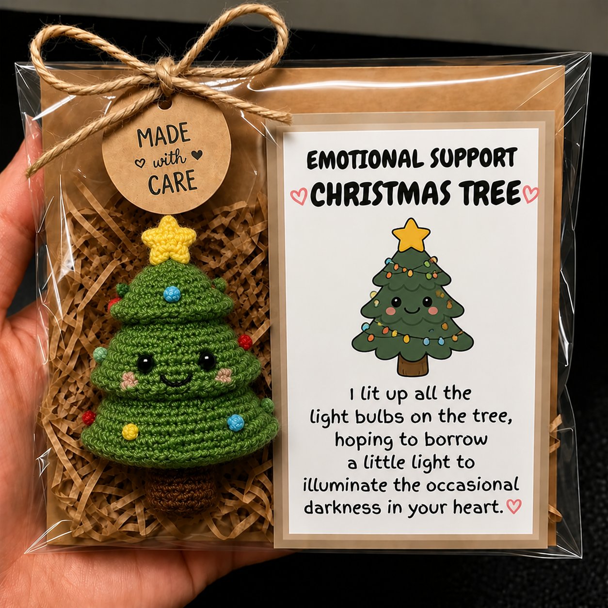 🔥🔥Last Day 49% OFF 🎁💕 Handmade Christmas Therapy Plush Crew🎄✨
