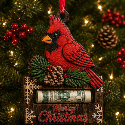 🎅🎅 2026 Christmas Gift 50% Off--Christmas Cash Gift Ornament | Money Holder Tree Decoration 10 Styles
