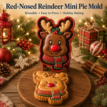 🎄 Last Day 50% OFF –  🥧 Christmas Mini Pie Mold Collection