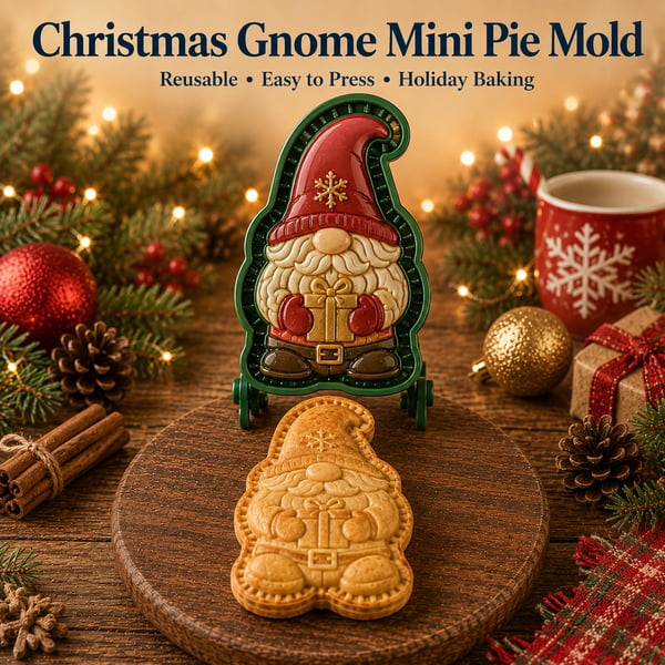 🎄 Last Day 50% OFF –  🥧 Christmas Mini Pie Mold Collection