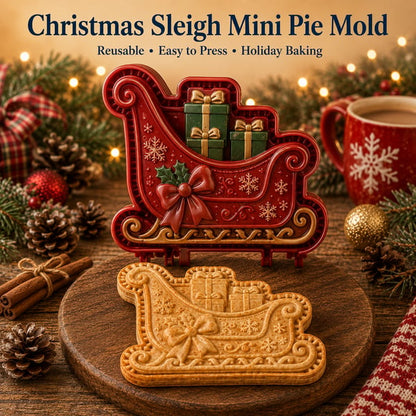 🎄 Last Day 50% OFF –  🥧 Christmas Mini Pie Mold Collection