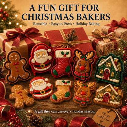 🎄 Last Day 50% OFF –  🥧 Christmas Mini Pie Mold Collection