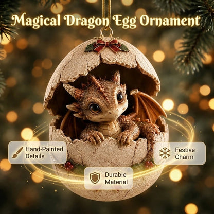 Dragon Egg Christmas Ornament