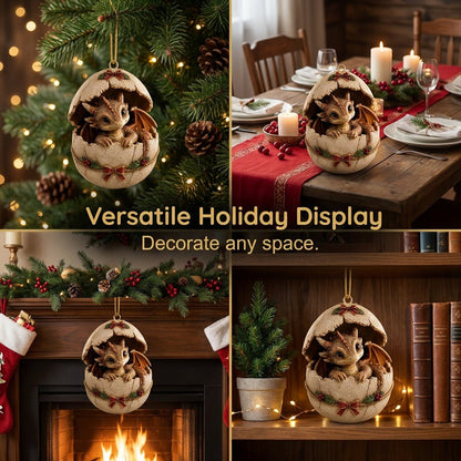 Dragon Egg Christmas Ornament