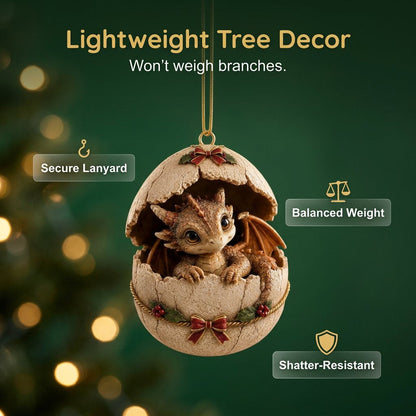 Dragon Egg Christmas Ornament