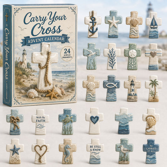 🎅 2026 Christmas Gift 50% Off--Faith Crosses Advent Calendar 2026