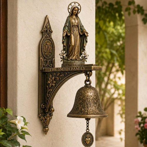 Our Lady of Grace Personalized Bronze Sanctuary Bell