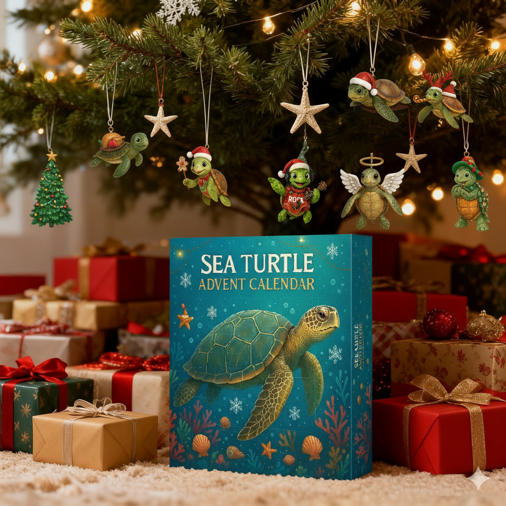 🎄Christmas Pre-Sale 49%OFF🎁Sea Turtle Advent Calendar