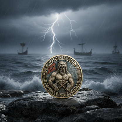 SONS OF ODIN – Berserker Spirit Challenge Coin