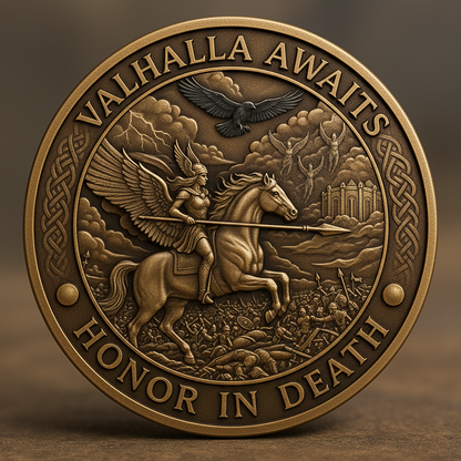 VALKYRIE SPIRIT Challenge Coin – Shieldmaiden Spirit