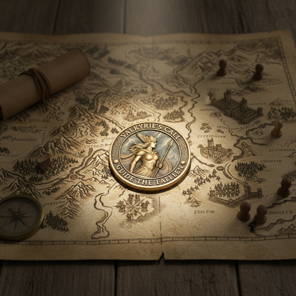 VALKYRIE SPIRIT Challenge Coin – Shieldmaiden Spirit