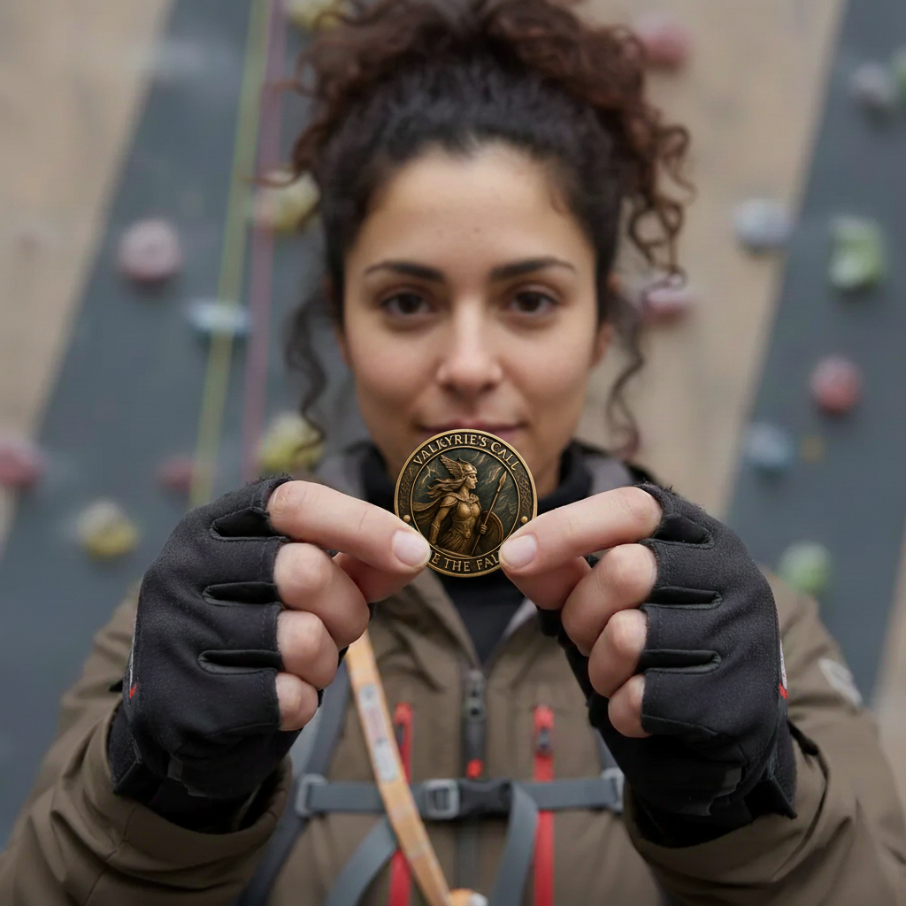 VALKYRIE SPIRIT Challenge Coin – Shieldmaiden Spirit