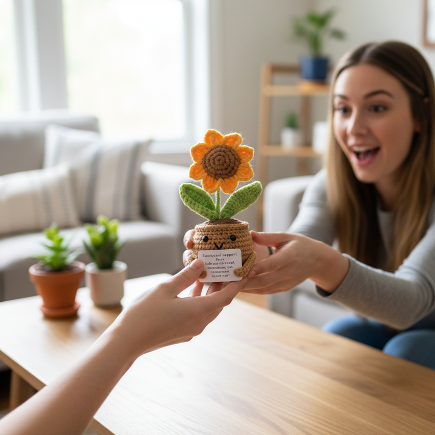 🎁Handmade Emotional Support Plant Gift