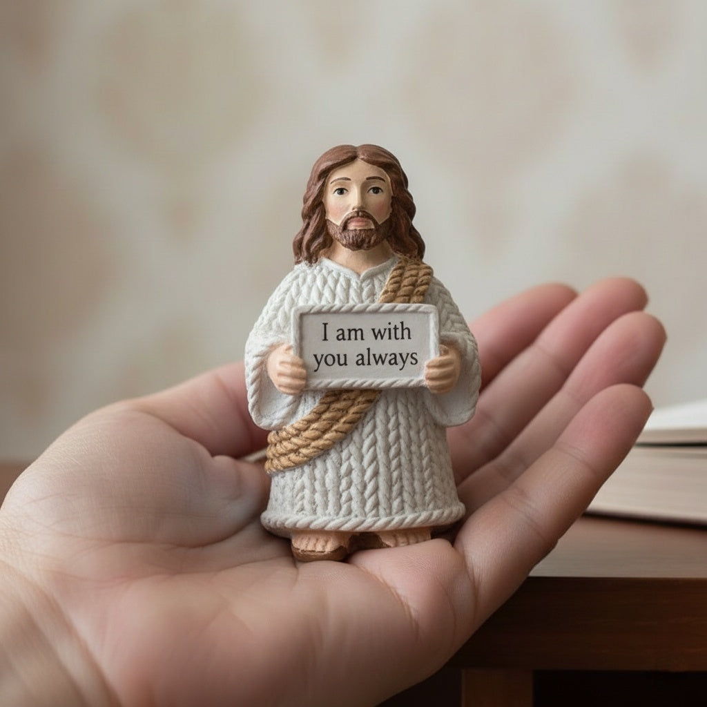 🔥LAST DAY 50% OFF - ✝️Virgin Mary Prayer Statue – “Hail Mary, Full of Grace”🙏