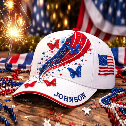 🦋 Personalized Unisex American 250th Anniversary Hat
