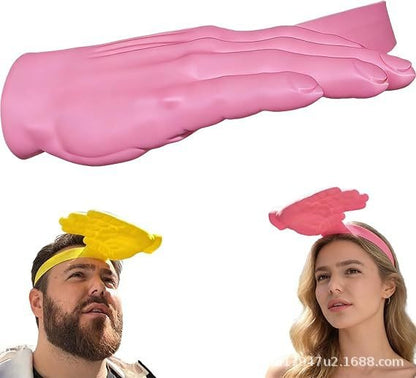 😂 Palm-Sized Sun Hat – Wear Fun, Steal the Spotlight!