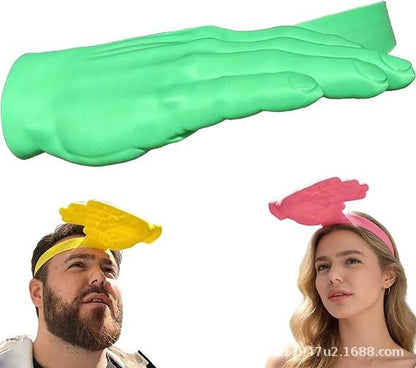 😂 Palm-Sized Sun Hat – Wear Fun, Steal the Spotlight!