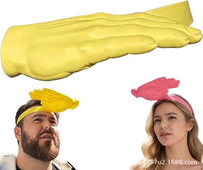 😂 Palm-Sized Sun Hat – Wear Fun, Steal the Spotlight!