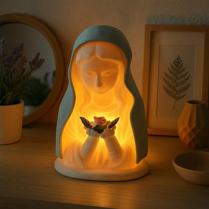 Virgin Mary Prayer Night Light