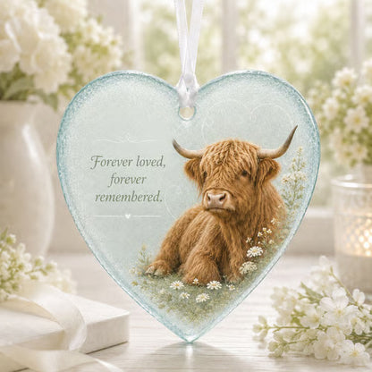 Forever In My Heart Memorial Hanging Ornament