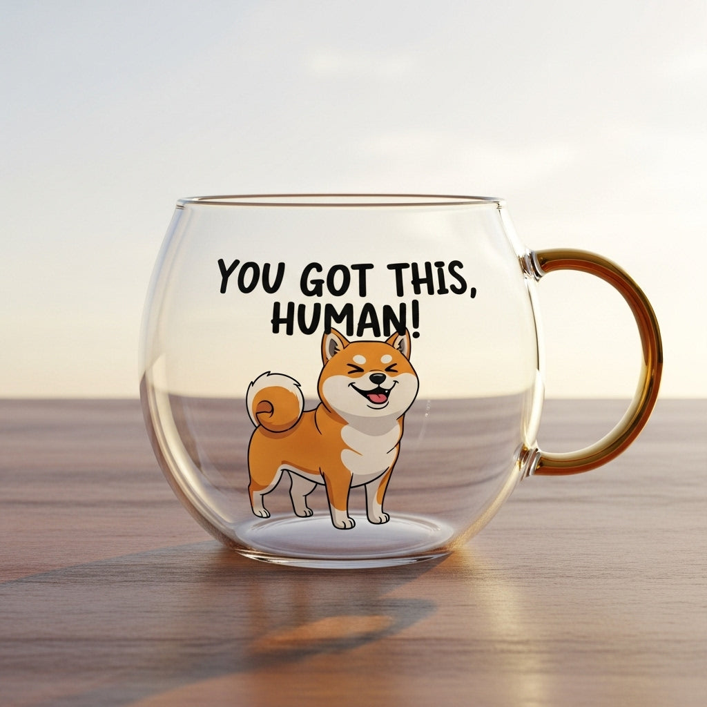 Dog Encouragement Quote Mug