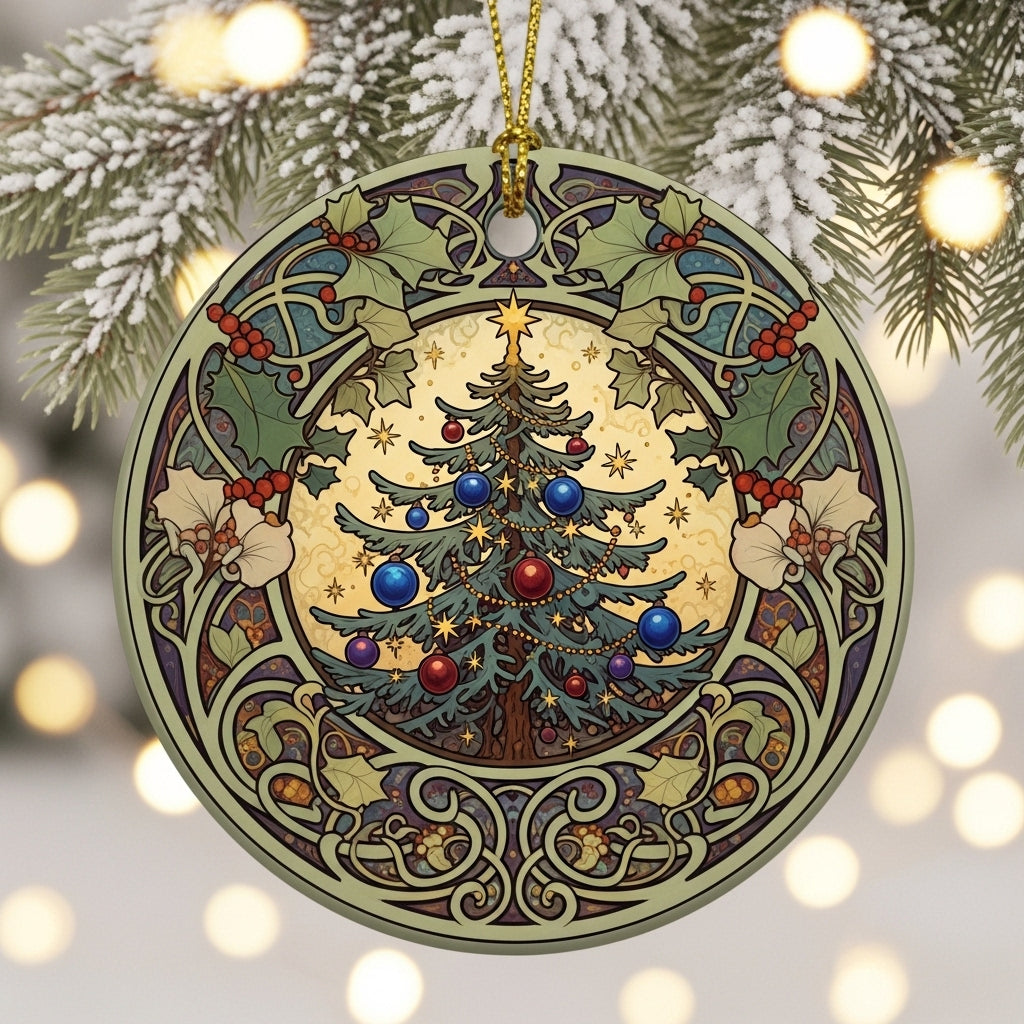 Famous Paintings Inspired Christmas Ornaments