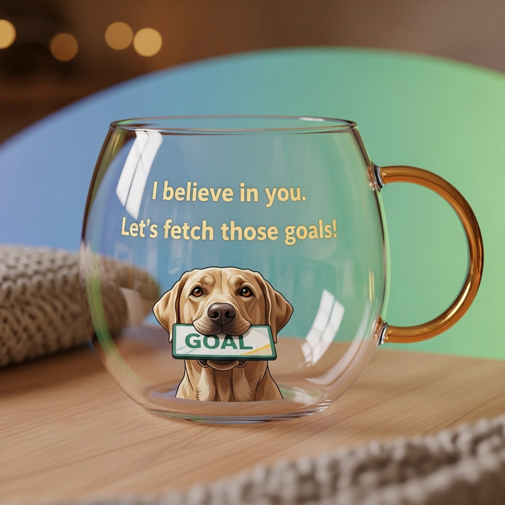 Dog Encouragement Quote Mug