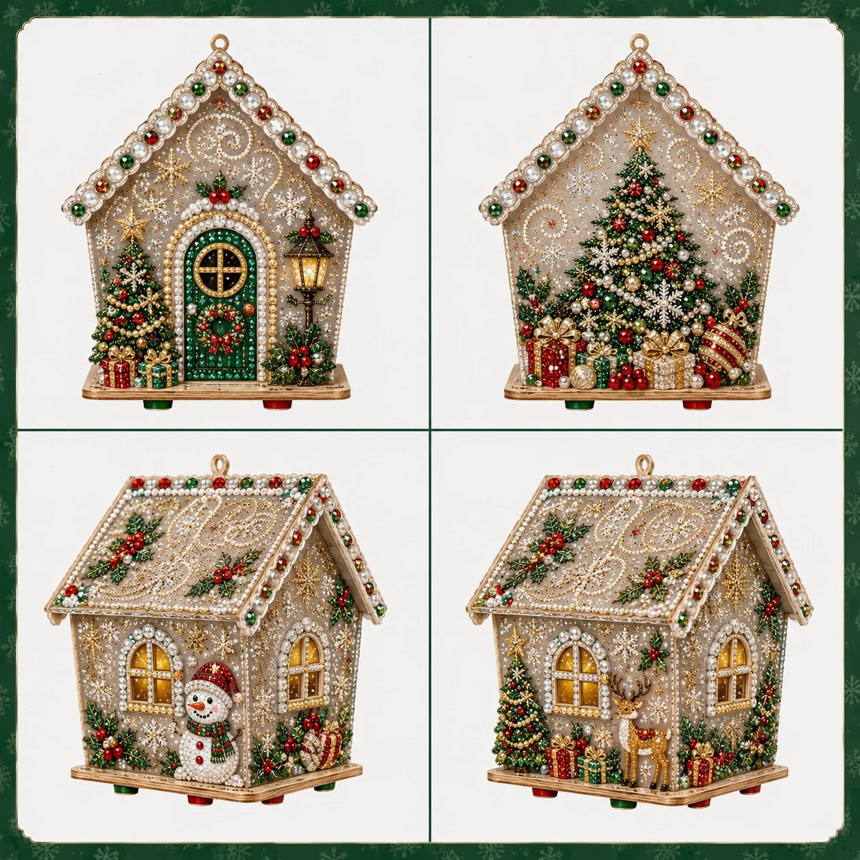 ❄️🎄🎀Plymagic DIY Parelkunst - Kerstcollectie
