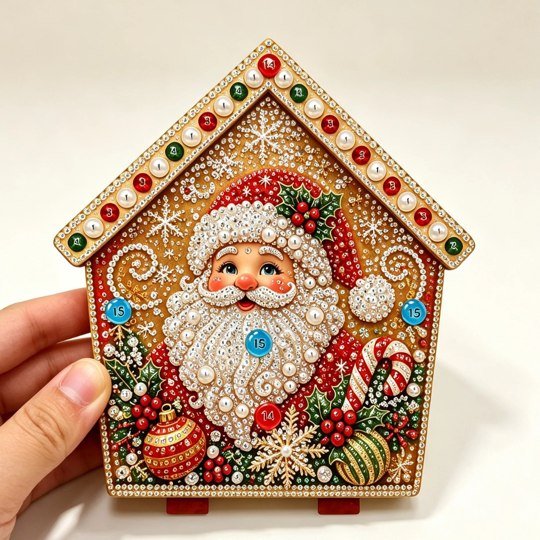 ❄️🎄🎀Plymagic DIY Parelkunst - Kerstcollectie