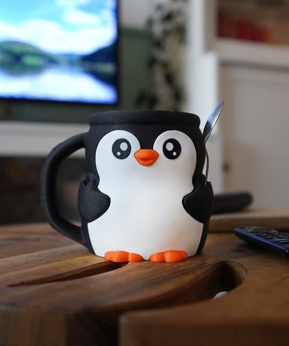 Cute Penguin Ice Cream Pint Holder