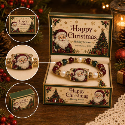 💥🎄🎄 Last Day 49% OFF – 🎄 Christmas Magic Collection Bracelet — Limited Edition