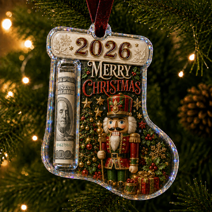 🎅 2026 Christmas Gift 50% Off--Cash Clip Christmas Tree Ornament – Novelty Holiday Money Gift Clip | 9 Festive Styles