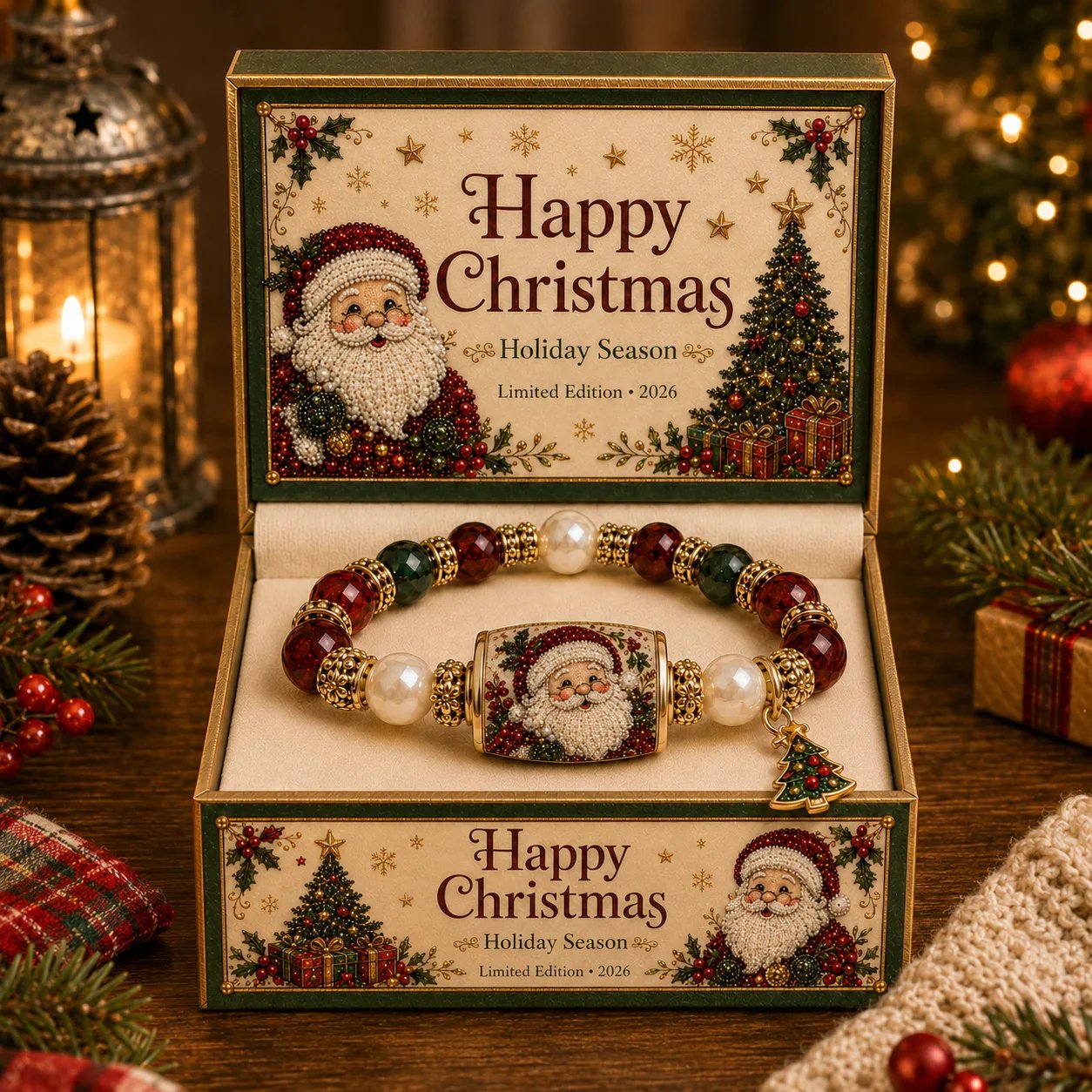 💥🎄🎄 Last Day 49% OFF – 🎄 Christmas Magic Collection Bracelet — Limited Edition