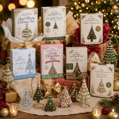 🎅🎅 2026 Christmas Gift 50% Off--DIY Christmas Tree Beaded Ornament Kit