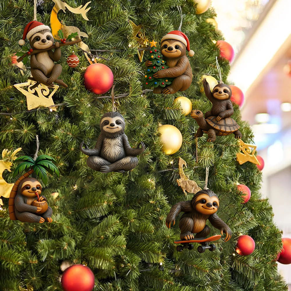 🌲Christmas Gift--Fun Sloth Advent Calendar 2025