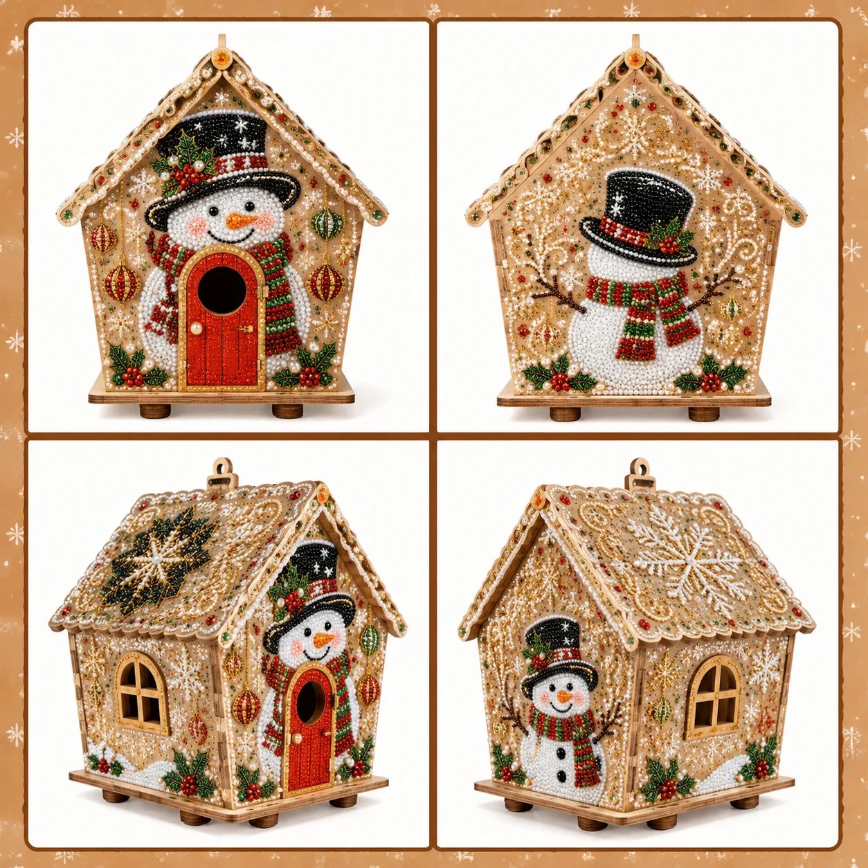 ❄️🎄🎀Plymagic DIY Parelkunst - Kerstcollectie