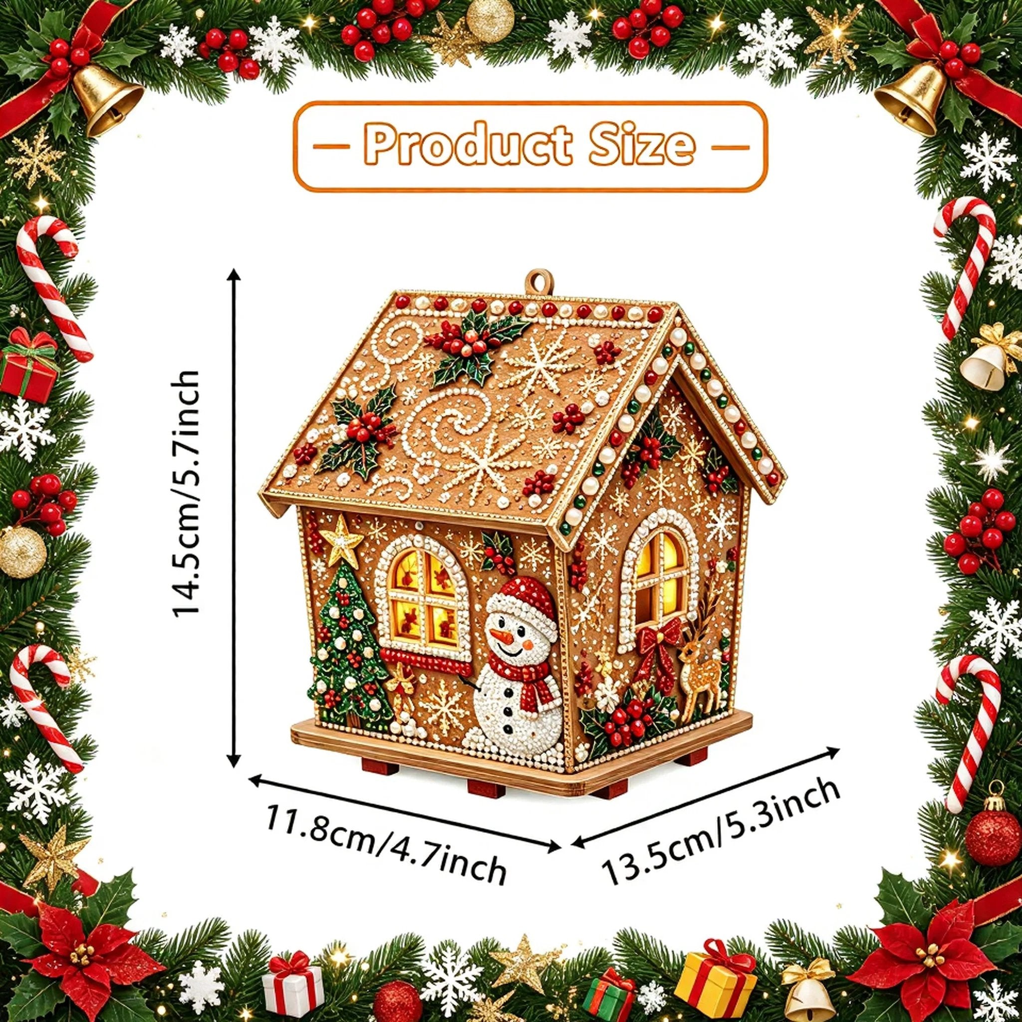 ❄️🎄🎀Plymagic DIY Parelkunst - Kerstcollectie