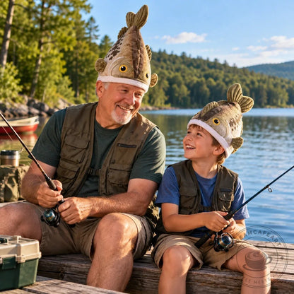 Bucketmouth Bass Fish Plush Hat – Funny Fishing Gift Limited Edition 2026