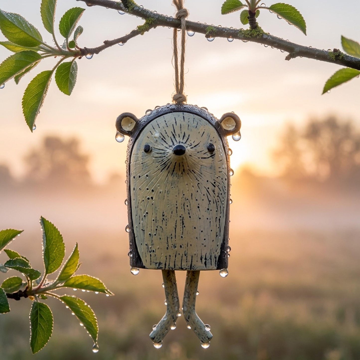 🎐🎐Handmade Whimsical Animal Wind Chime Ornaments