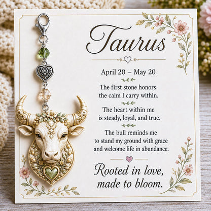 🎅 2026 Christmas Gift 50% Off--✨  Commemorative keychains and cards featuring the birthstones of the 12 zodiac signs