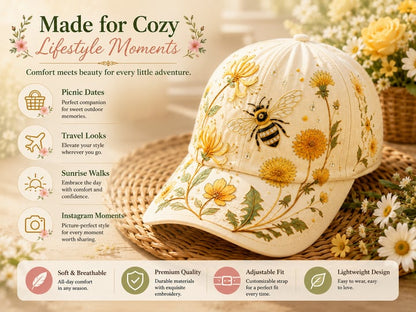 🎅 2026 Christmas Gift 50% Off--🌸🌿Garden Morning Cap  (✨2026 Limited Edition)