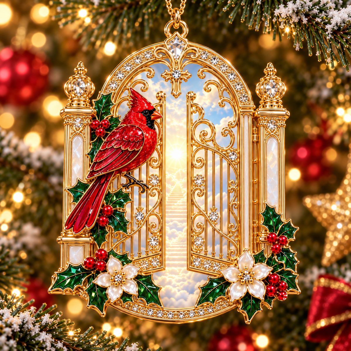🎅 🎅 2026 Christmas Gift 50% Off--Cardinal Christmas Ornament –  Red Bird Holiday Keepsake, Meaningful Memorial Gift for Family & Loved Ones