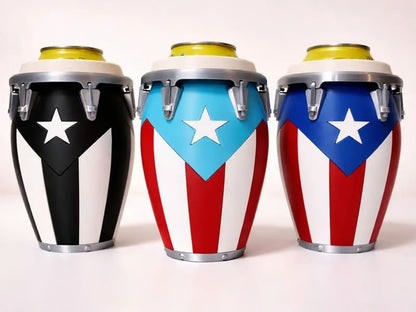 🪘🪘Conga-Style Can Holder – Celebrate Caribbean Pride, One Sip at a Time