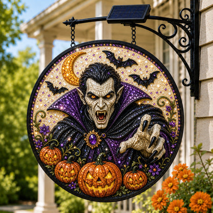 🎃🎃 Solar Halloween LED Hanging Sign Light 👻