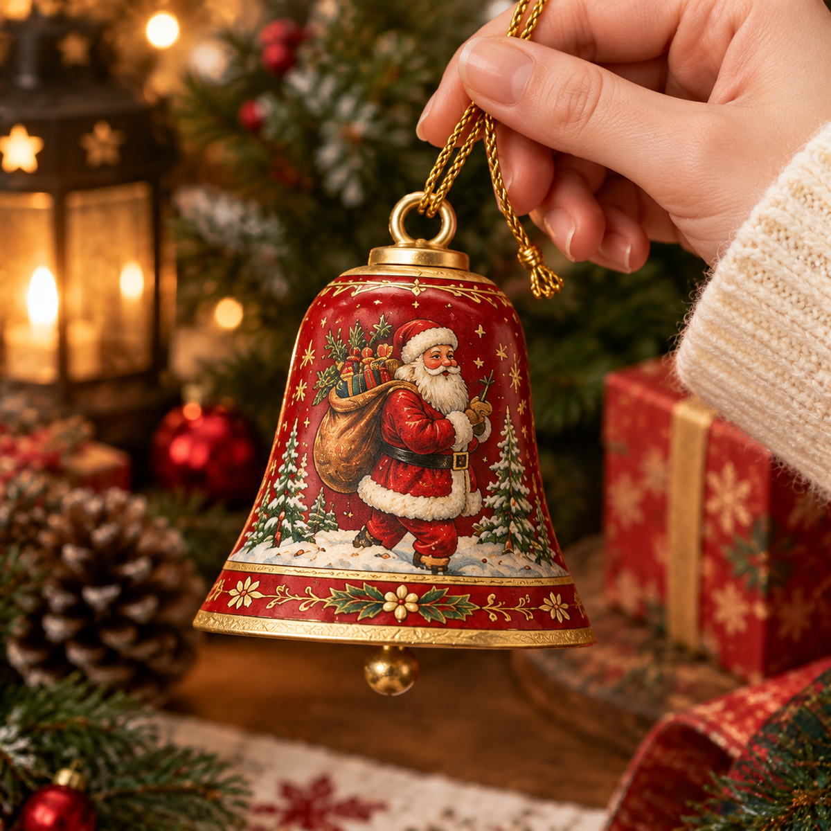 🎅 🎅2026 Christmas Gift 50% Off--🔔Vintage Bell Ornament Collection – Festive Holiday Tree Keepsakes