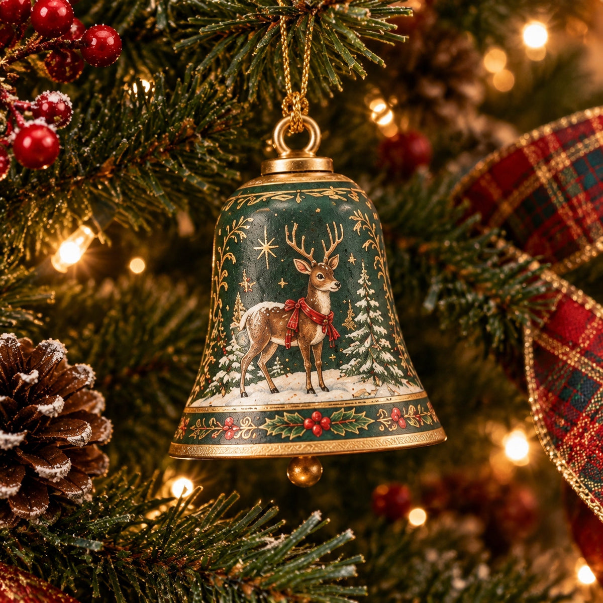 🎅 🎅2026 Christmas Gift 50% Off--🔔Vintage Bell Ornament Collection – Festive Holiday Tree Keepsakes