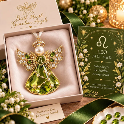 👼 Weihnachtliche Sternzeichen-Schutzengel-Erinnerungsstücke | 12 Sternzeichen mit juwelenfarbenen Designs & bedeutungsvollen Geschenkkarten ✨