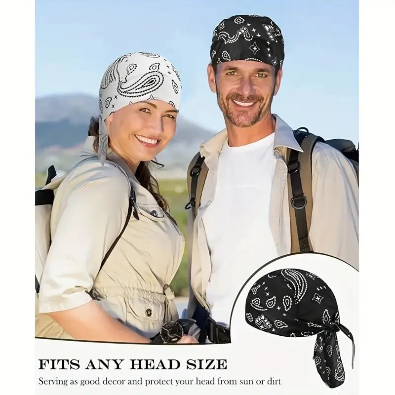 🔥LAST DAY 69% OFF- Paisley Cooling Headscarf Cap